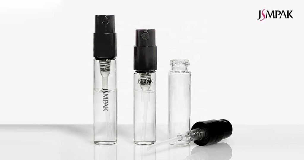 fine mist sample refillable perfume bottle packaging manufacturers
