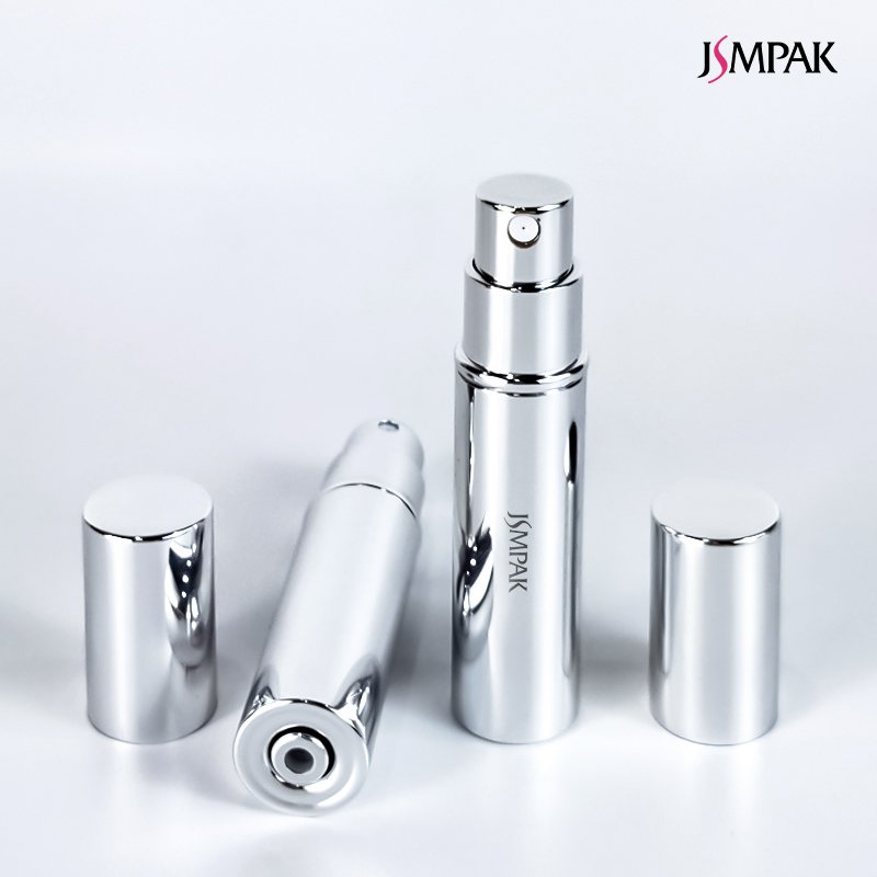 airless pump container empty perfume spray bottle travel perfume refillable bottle