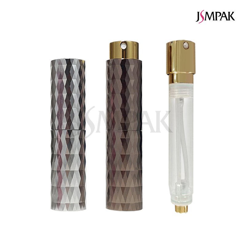 crystal perfume bottle with pump airless pump bottle suppliers
