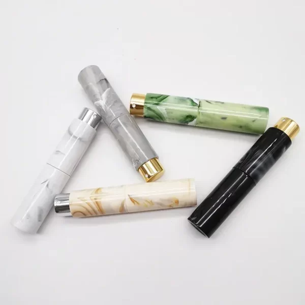 8ml 10ml 15ml 20ml plastic marble atomizer perfume bottle spray p091