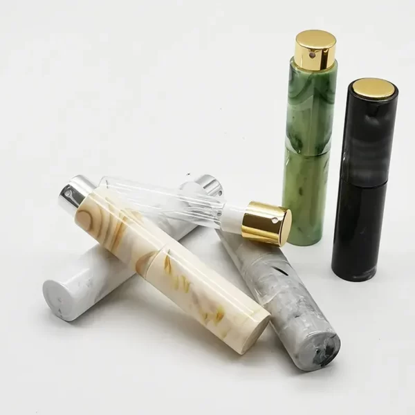 8ml 10ml 15ml 20ml plastic marble atomizer perfume bottle spray p091