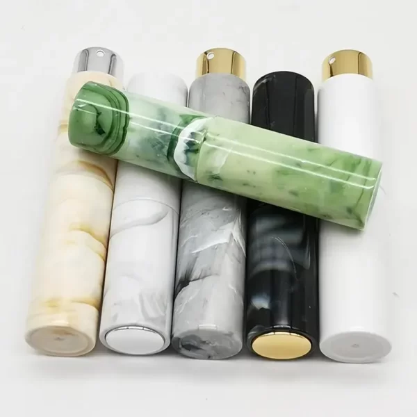 8ml 10ml 15ml 20ml plastic marble atomizer perfume bottle spray p091