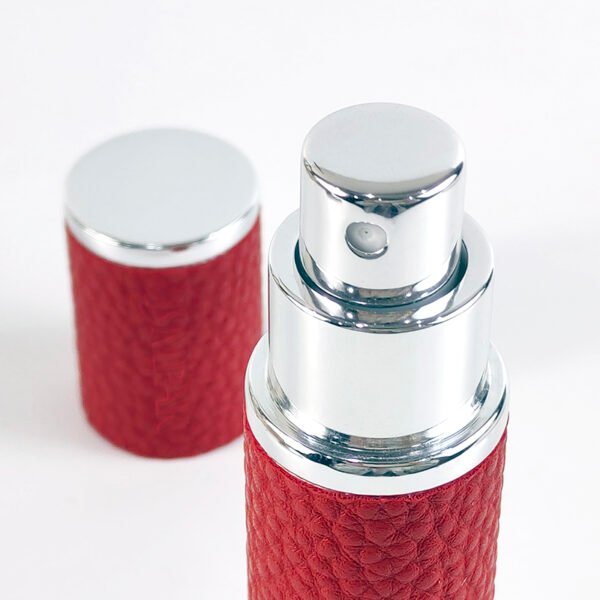 leather perfume atomizer with pump 10ml 15ml