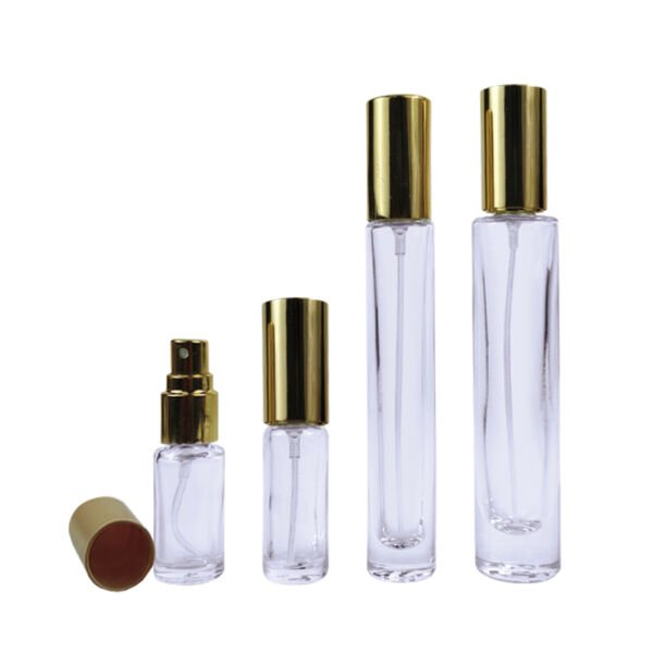 Empty Cheap Small Plastic Glass Travel Spray Bottle Perfume Bulk