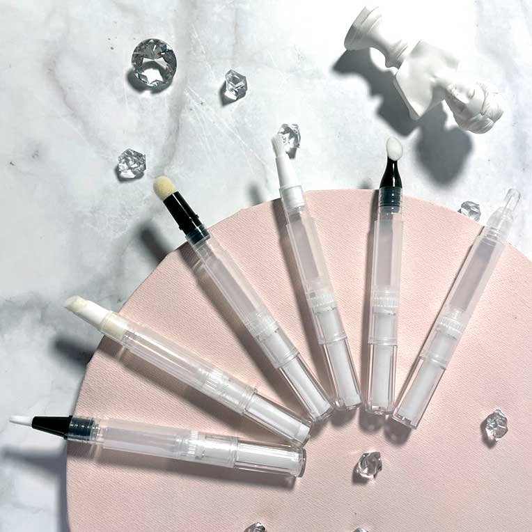 types of twist pen with brush