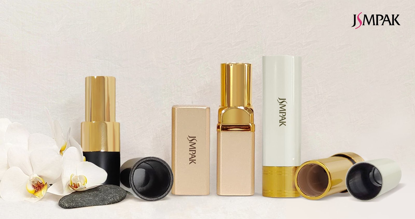 empty lipstick tubes custom cosmetic packaging of lipsticks